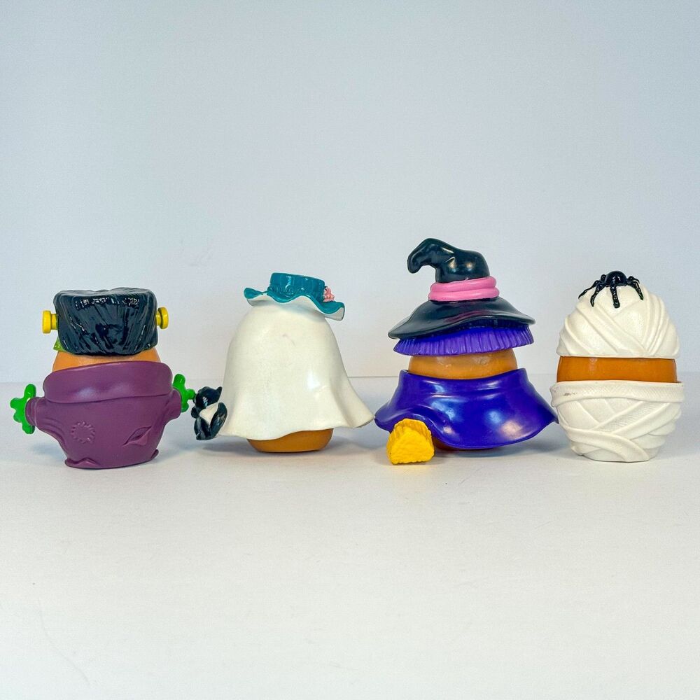1992 Set of 4 McDonalds Halloween McNugget Nugget Buddies Happy Meal Toys | 90s - Picture 2 of 10